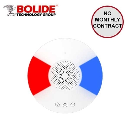 BOLIDE Waterproof Audible and Visual Alarm Device, IP66 Rated, 1-Channel Audio In/Out, 1-Channel Alarm Out BOL-BE-AVAD